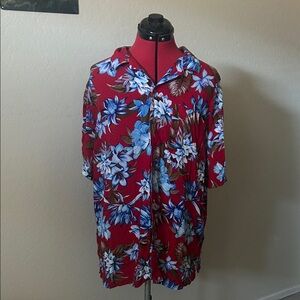 GEORGE Men’s Floral Hawaiian Shirt size XL